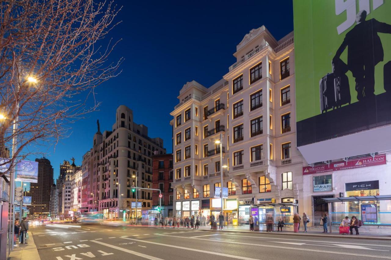 Hotel Ikonik Gran Via Madrid Exterior foto